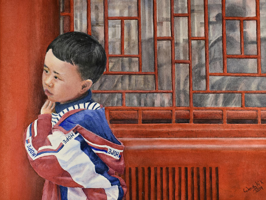 Chinas Future Shadowed by its Past Painting by Wendy Keeney-Kennicutt