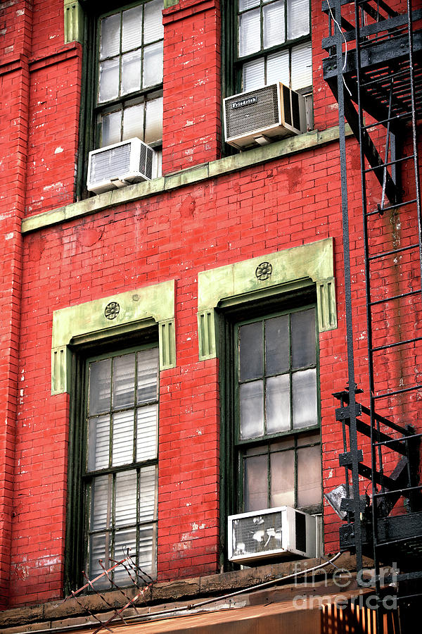Chinatown Brick in New York City Photograph by John Rizzuto