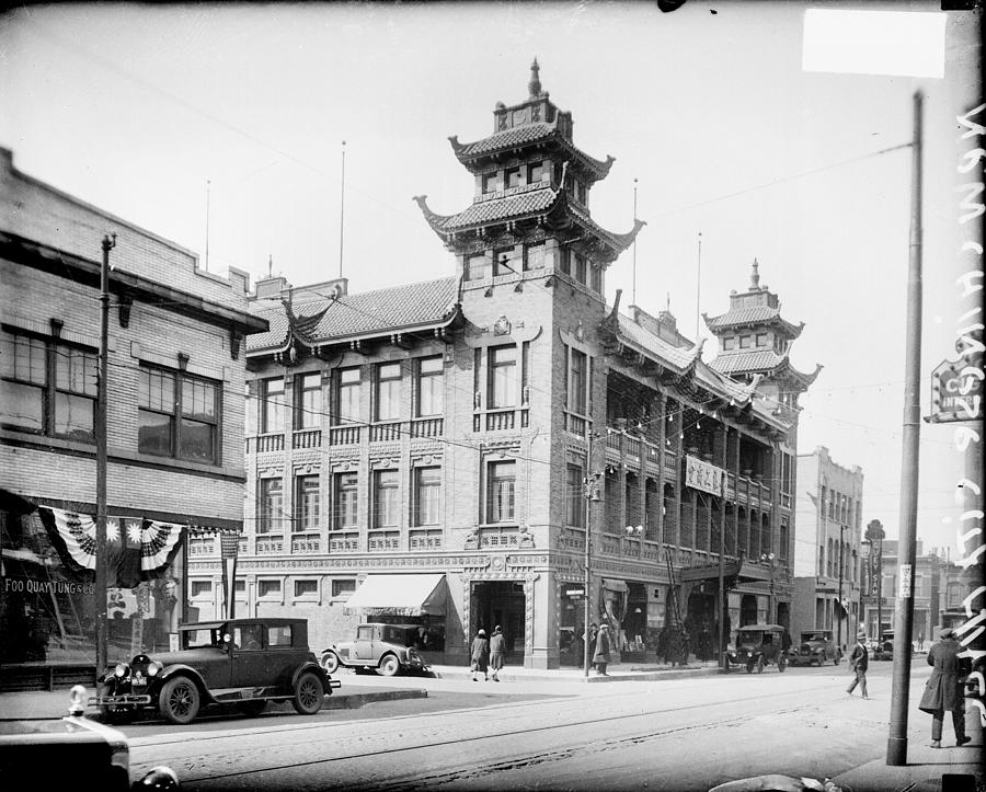 Chinatown City Hall Photograph by Chicago History Museum