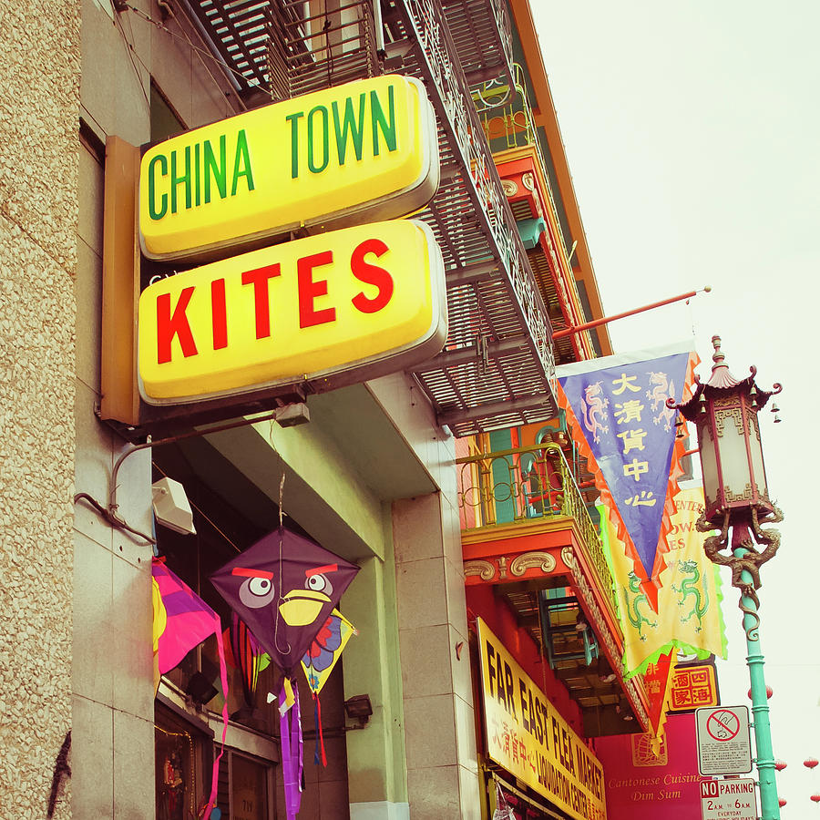Chinatown Kites Photograph by Sonja Quintero