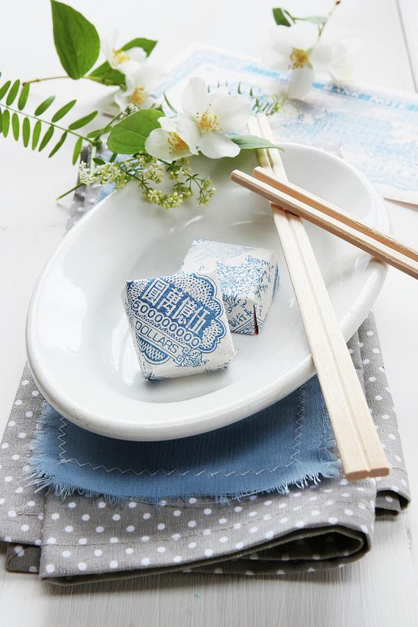 Chinese Banknotes Folded To Make Decorative Boxes Photograph by Regina Hippel Fine Art America