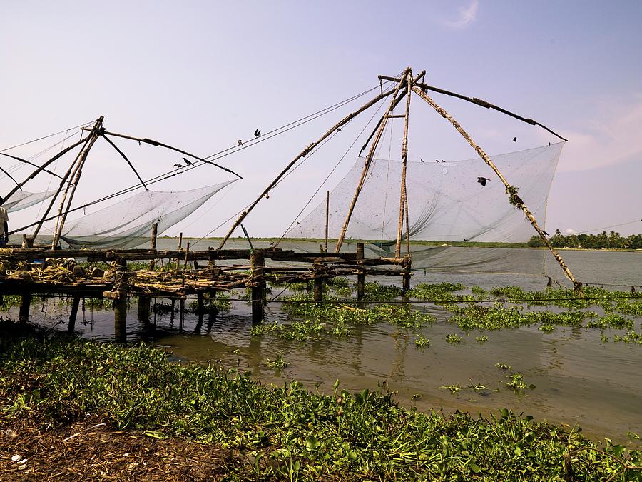Chinese Fishing Nets, Cochin, India Photograph by Design Pics
