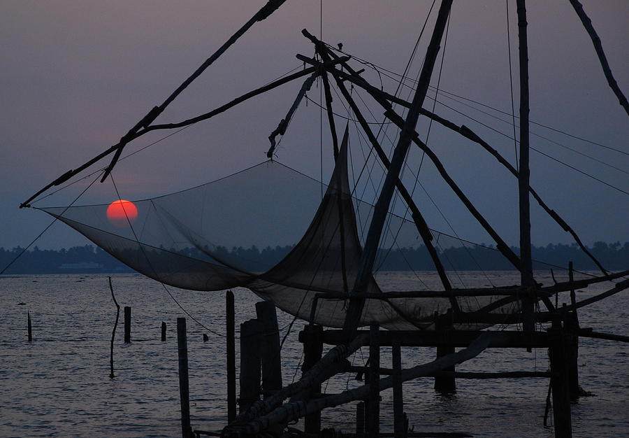 Chinese Fishing Nets, Kerala, India Photograph by Aditi Das Patnaik