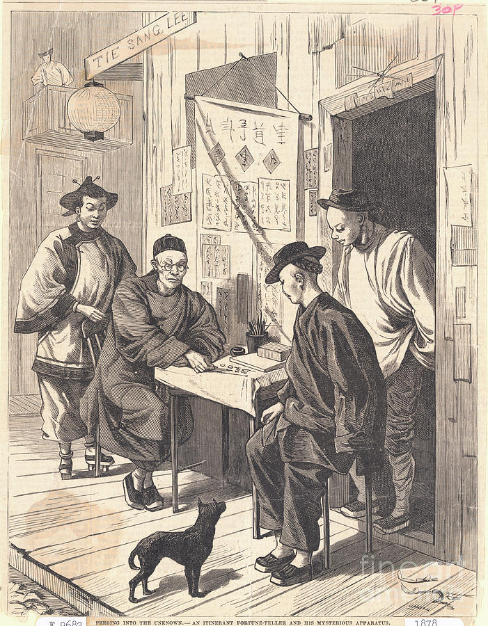 Chinese Fortuneteller by Bettmann