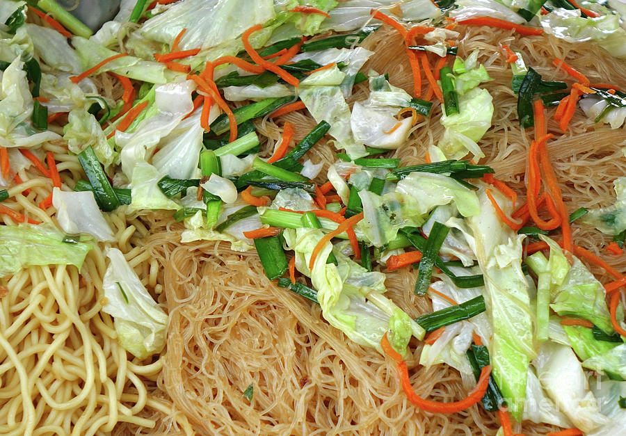 Chinese Fried Noodles with Vegetables by Yali Shi Chinese Fried Noodles with Vegetables by Yali Shi