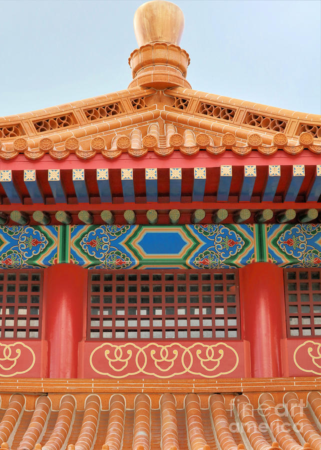 Chinese Pavilion Architecture Photograph