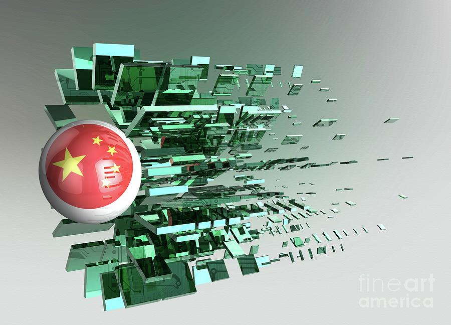Chinese Quantum Computing Photograph by Victor Habbick Visions/science Photo Library