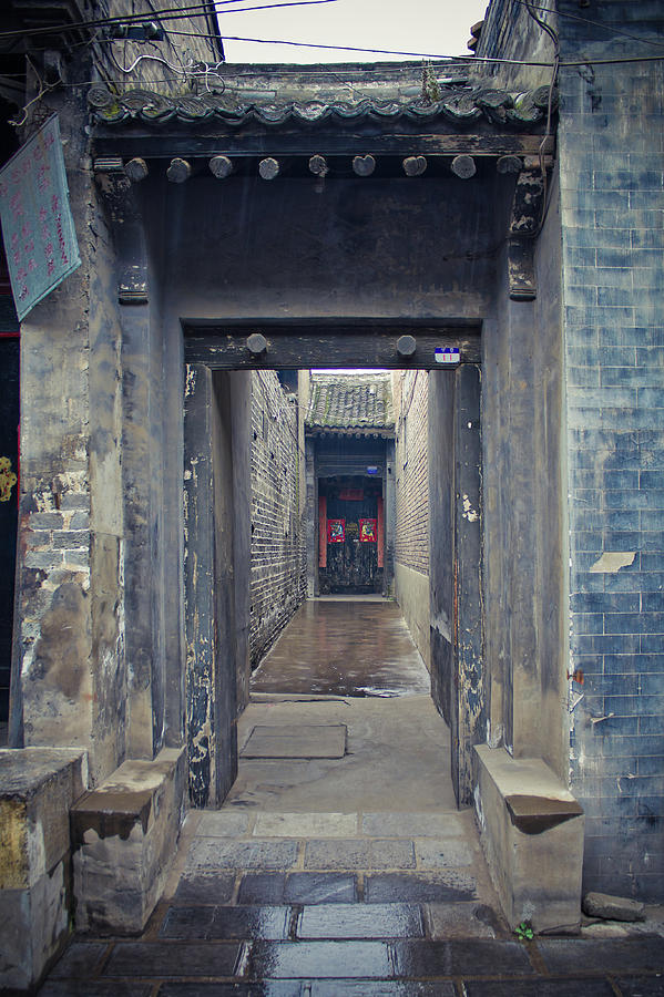 Chinese Style Old Doorway Photograph by Eastimages