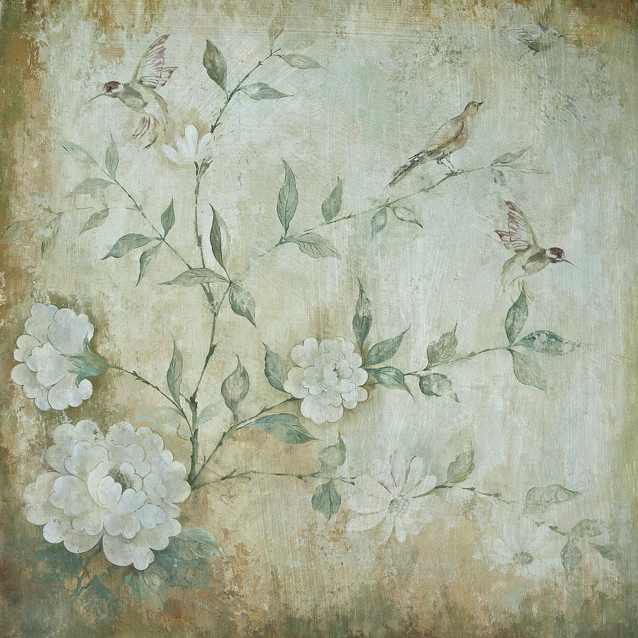 Vintage Mixed Media - Chinoise by Symposium Design