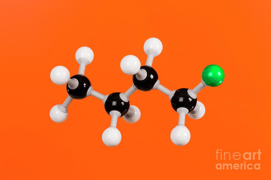 Chlorobutane Photograph by Martyn F. Chillmaid/science Photo Library