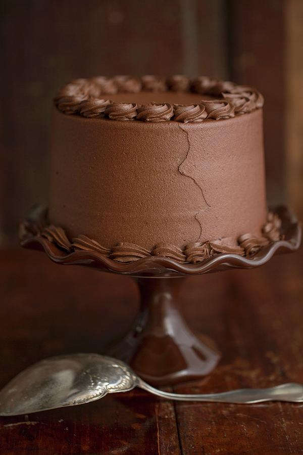 Chocolate Cake Photograph by Eising Studio