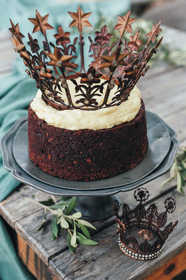 Easter Photograph - Chocolate Cake With Garam Masala by Great Stock!