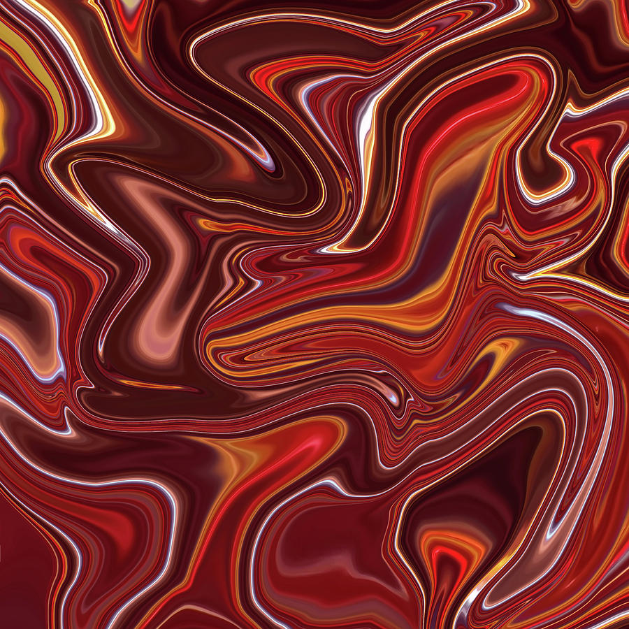 Chocolate Caramel Digital Art by Marilyn Borne