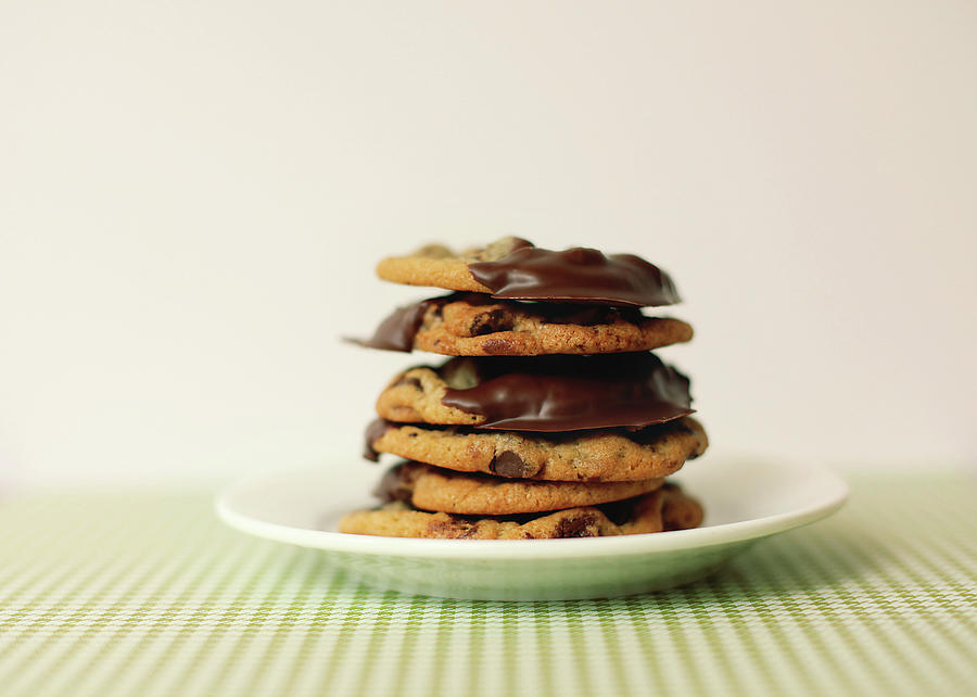 Chocolate Chip Cookies Photograph by Melissa Deakin Photography