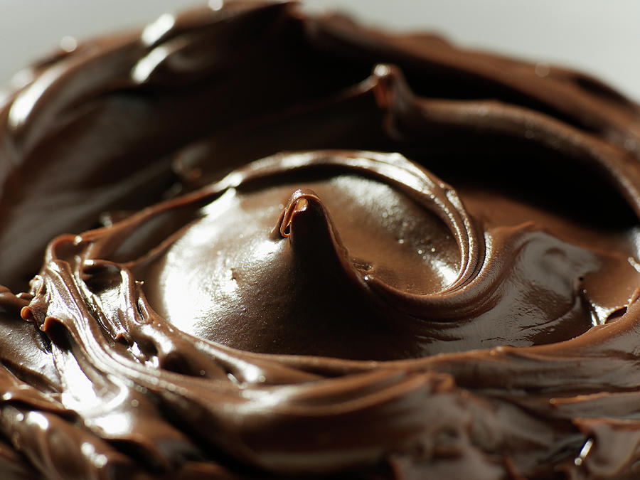 Chocolate Cream close-up Photograph by Pepe Nilsson