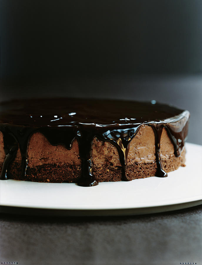 Chocolate Hazelnut Cake Photograph by Romulo Yanes