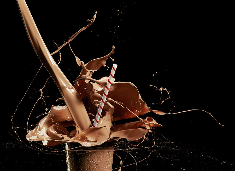 Chocolate Milkshake Photograph by Jack Andersen