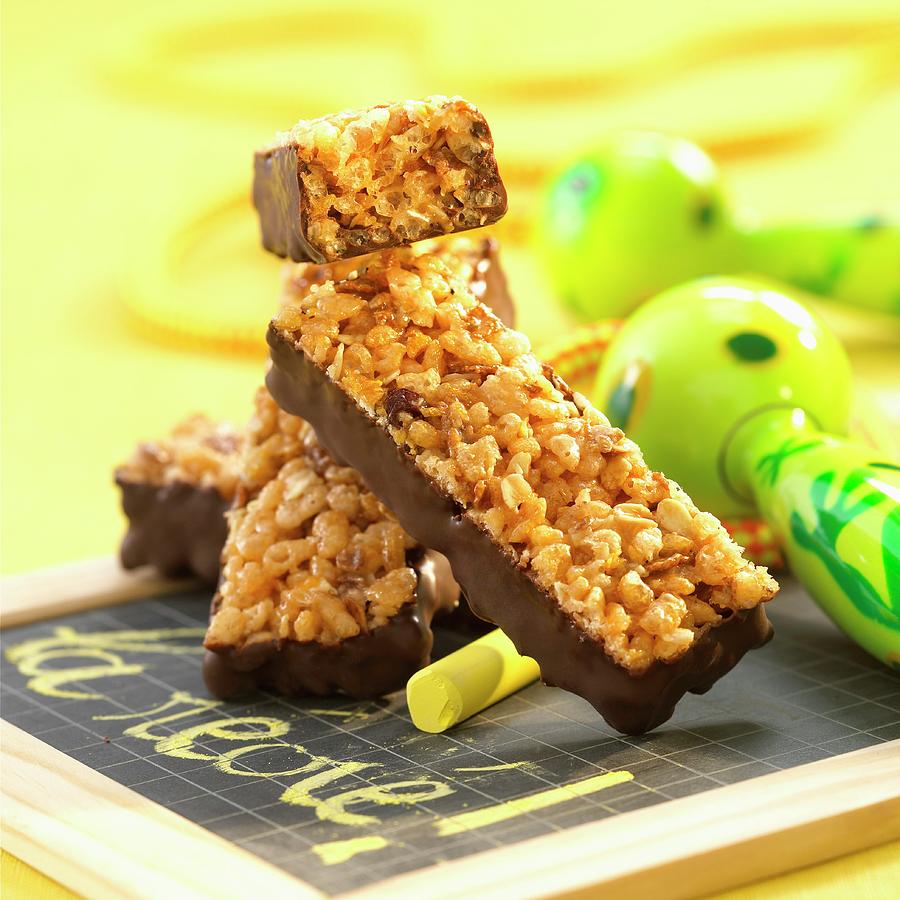 Chocolate Muesli Bars Photograph by Nicoloso Fine Art America