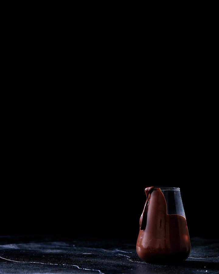 Chocolate Sauce In A Glass Jug Photograph by Great Stock!