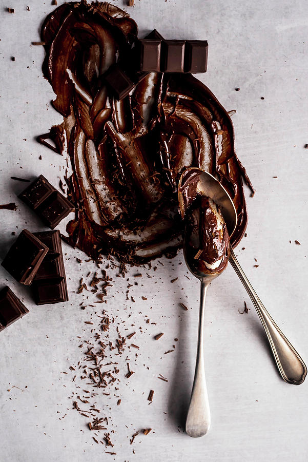 Chocolate Sauce Photograph by Marianthi Konstantopoulou