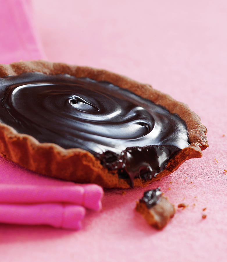 Chocolate Tartlet Photograph by Faccioli