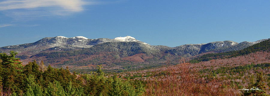 Chocorua and Three Sisters Photograph by Harry Moulton