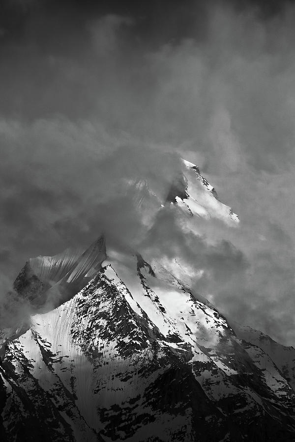 Chogolisa Peak - Bride Peak 7665m Photograph by By Haider Ali