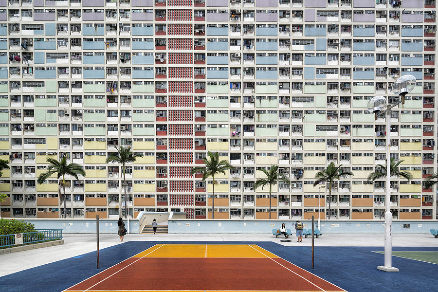 Basketball Photograph - Choi Hung Estate by Fahad Abdualhameid