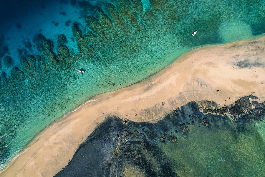 Beach Photograph - Choisil Island Sand Spit by Barathieu Gabriel