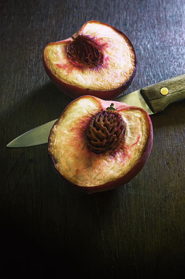 Chopped Peach Photograph by Carlos Caetano