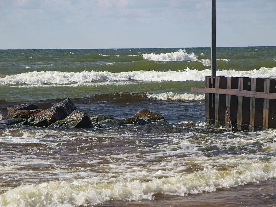 Choppy Waters Photograph by Arnold Hence Choppy Waters Photograph by Arnold Hence