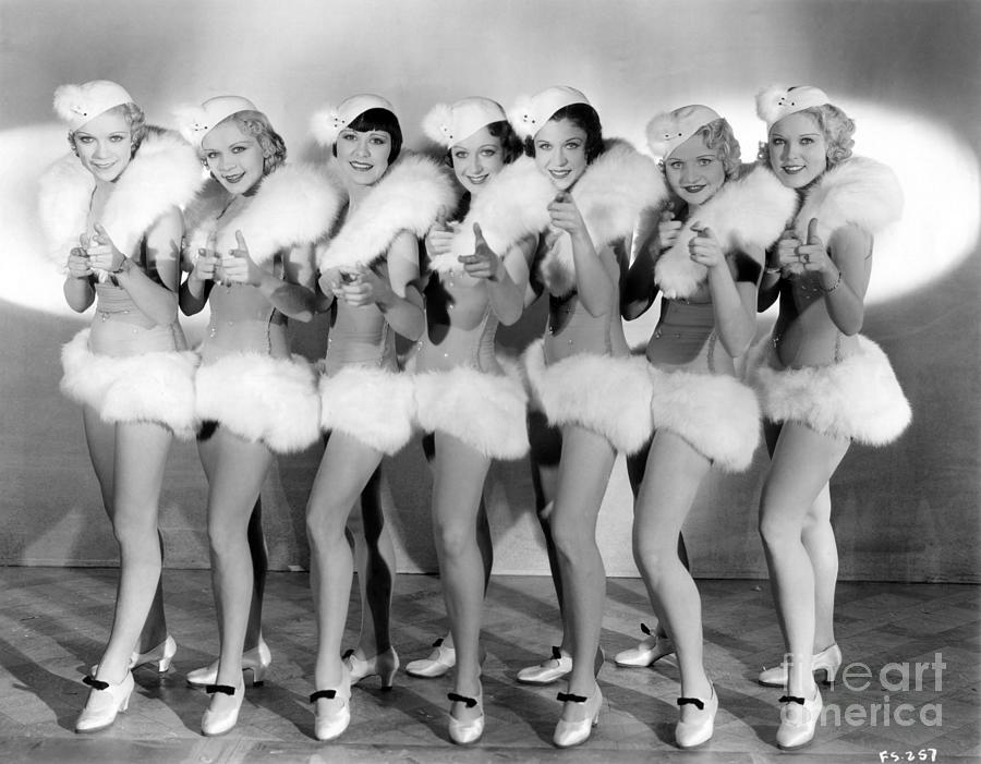 Chorus Girls 42nd Street 1933 Photograph by Sad Hill - Bizarre Los ...