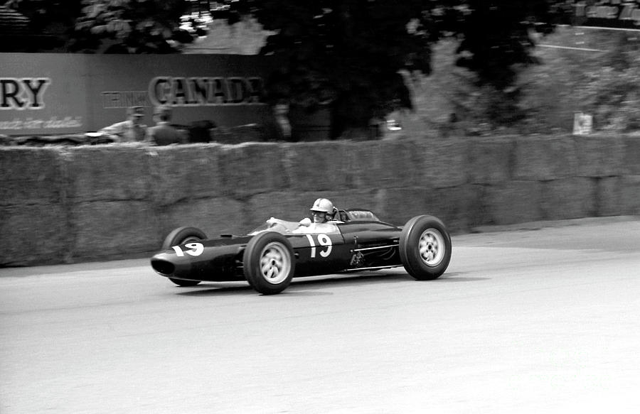 Car Photograph - Chris Amon In The Parnell Lola Climax, 1963 by 
