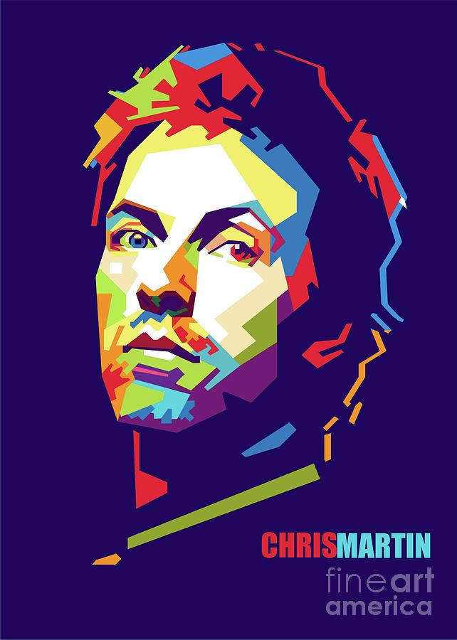 Chris Martin Digital Art by Gilar Artoholic | Fine Art America