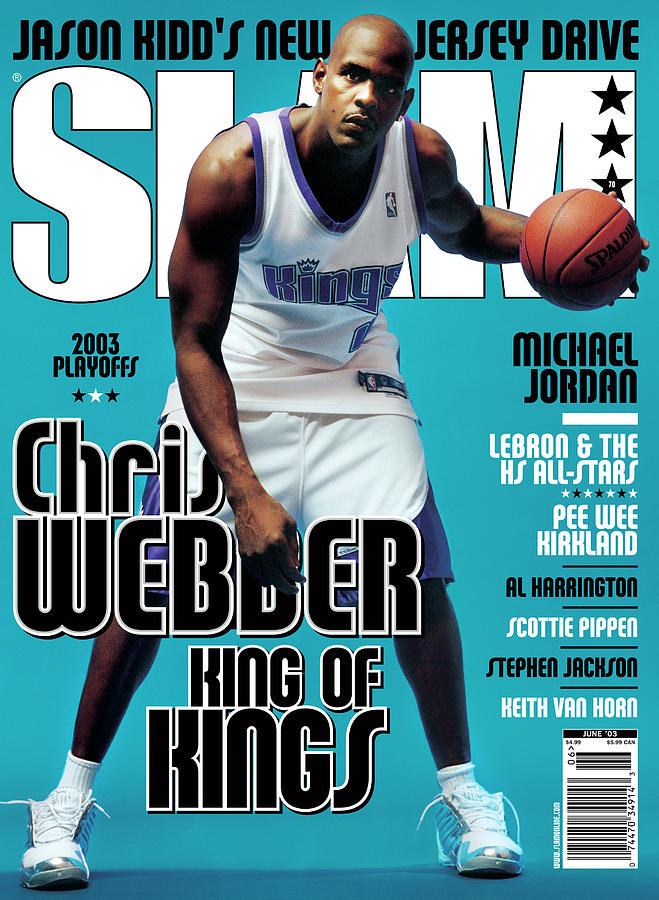 Chris Webber: King of Kings SLAM Cover Photograph by Clay Patrick McBride