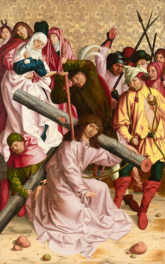 Christ Bearing the Cross Painting by Rueland Frueauf the Elder