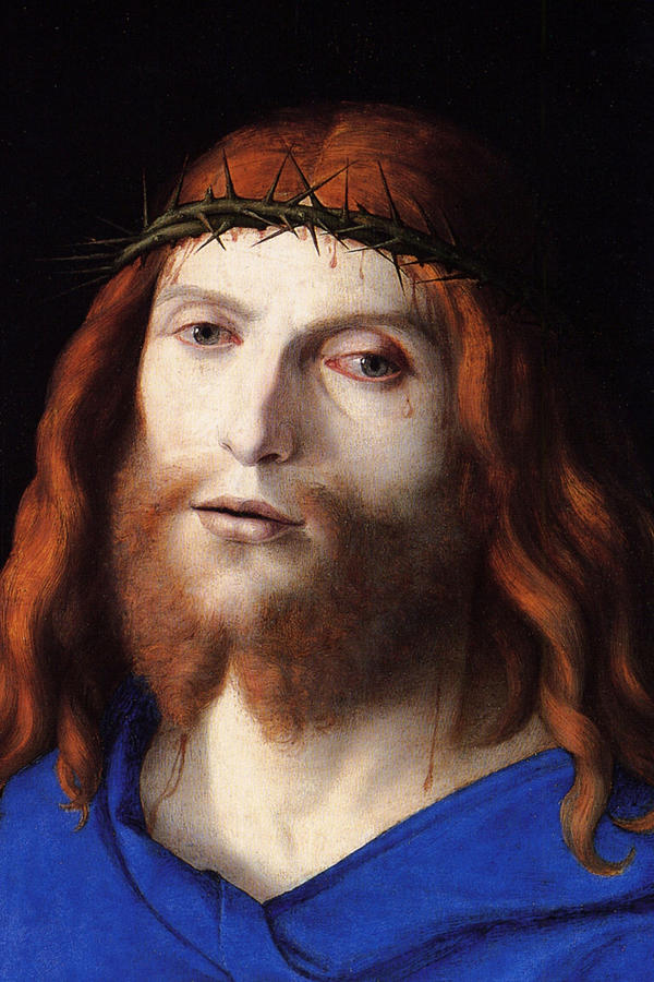 Christ crowned with thorns Painting by Cima da Conegliano