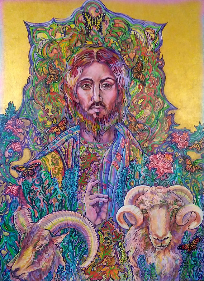 Christ Painting by Suzanne Silvir