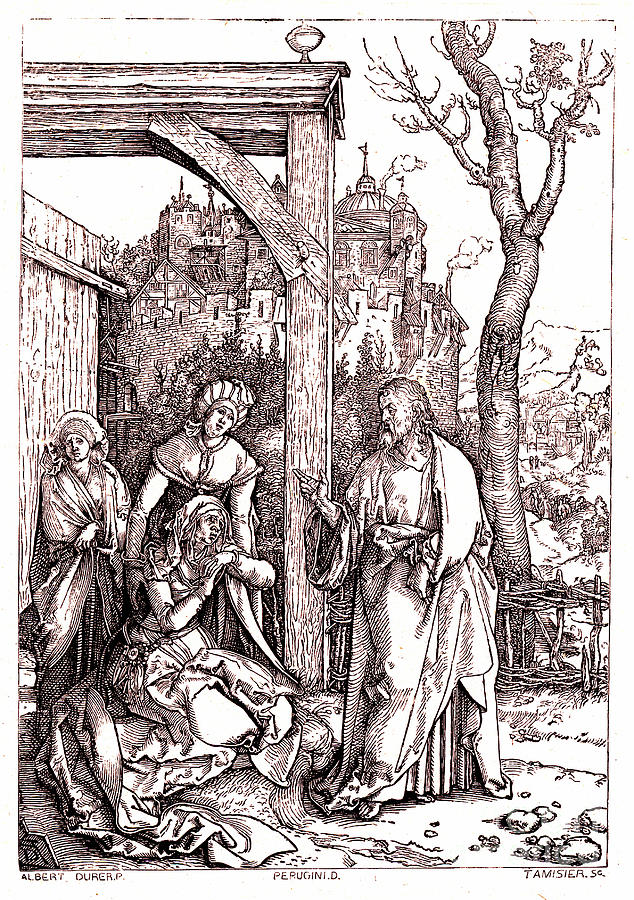 Christ Taking Leave Of His Mother By Albrecht Durer Photograph by Science Photo Library Christ Taking Leave Of His Mother By Albrecht Durer Photograph by Science Photo Library