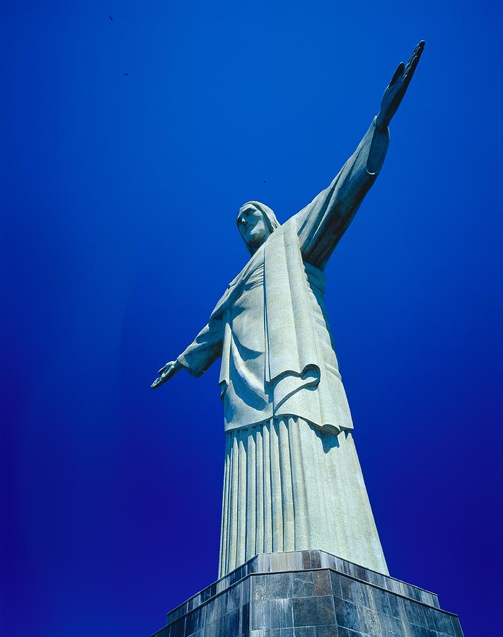Christ The Redeemer, Brazil Digital Art by Gunter Grafenhain