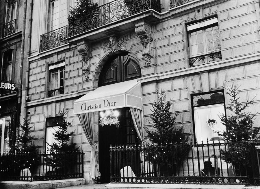 Christian Dior Fashion House In Paris Photograph by Keystone-france