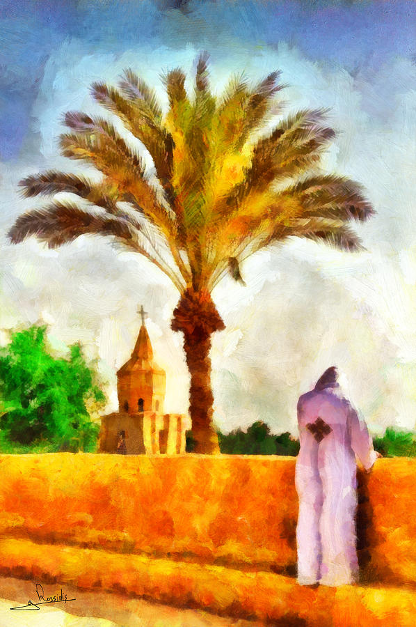Christian Egypt Painting by George Rossidis
