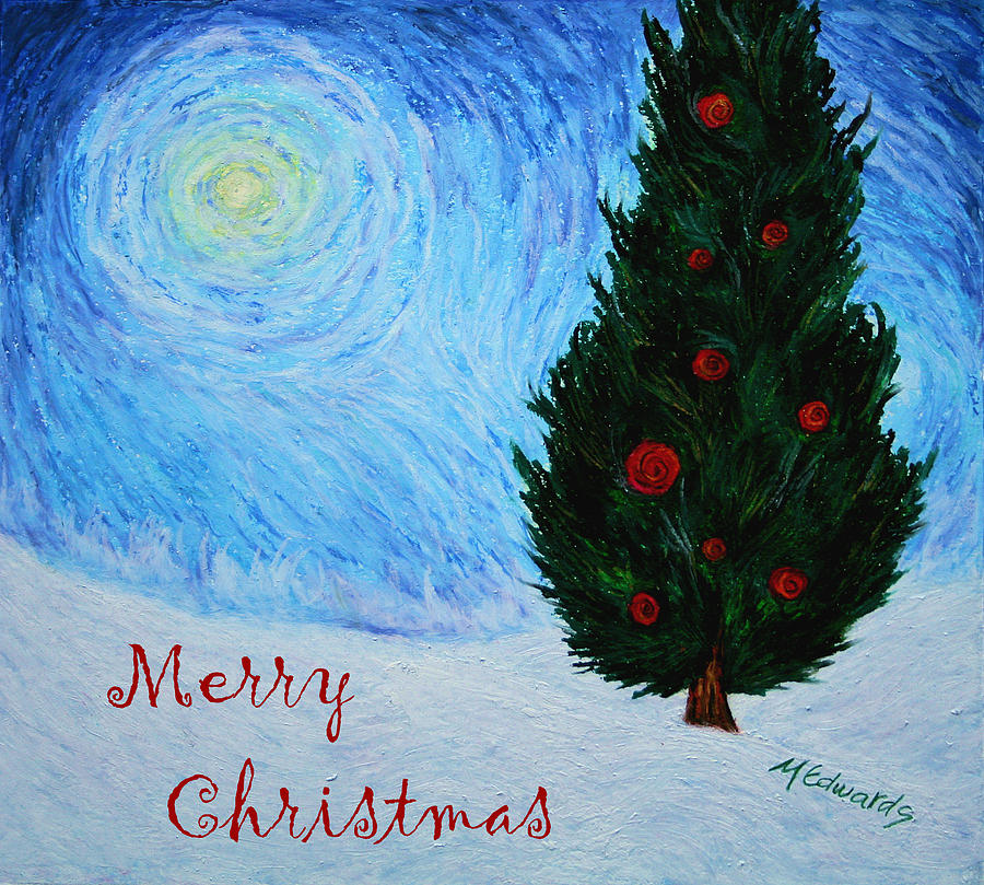 Christmas 2018 Painting by Marna Edwards Flavell