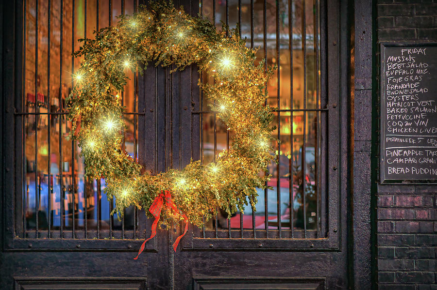 Christmas at La Buvette Photograph by Nikolyn McDonald