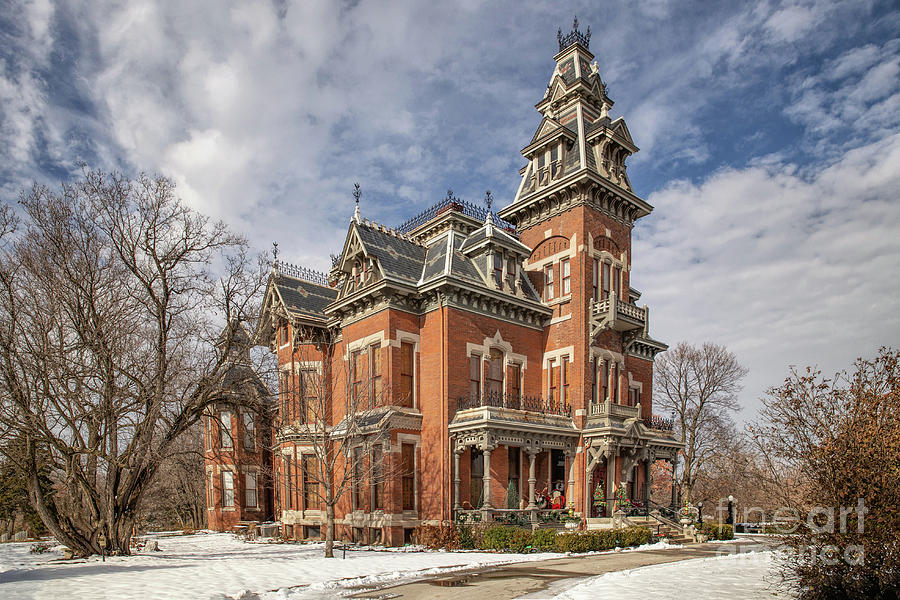 Christmas At Vaile Mansion Photograph