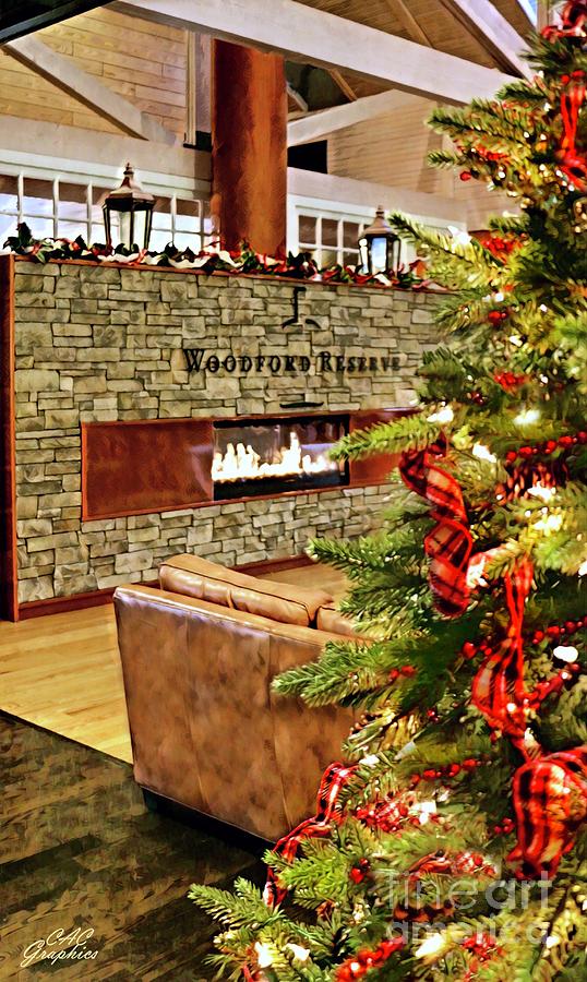Christmas at Woodford Reserve Digital Art by CAC Graphics