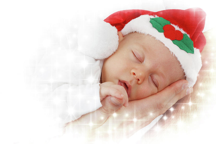 Christmas Baby  Photograph by Doc Braham