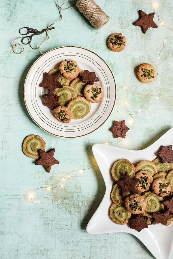 Christmas Biscuits Photograph by De Crou