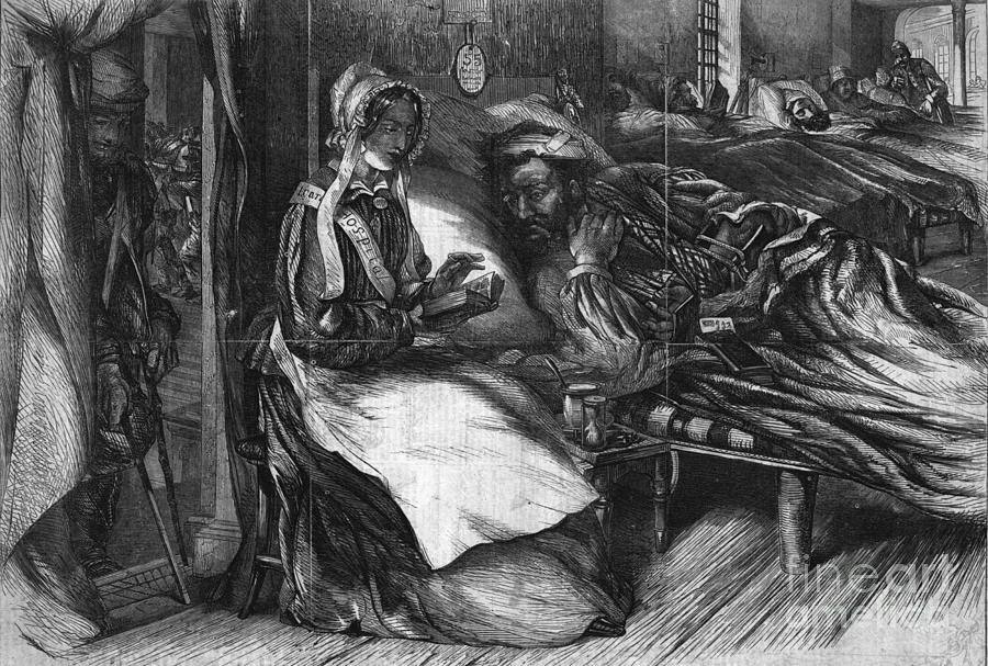 Christmas Charity - Interior Of An Drawing by Print Collector