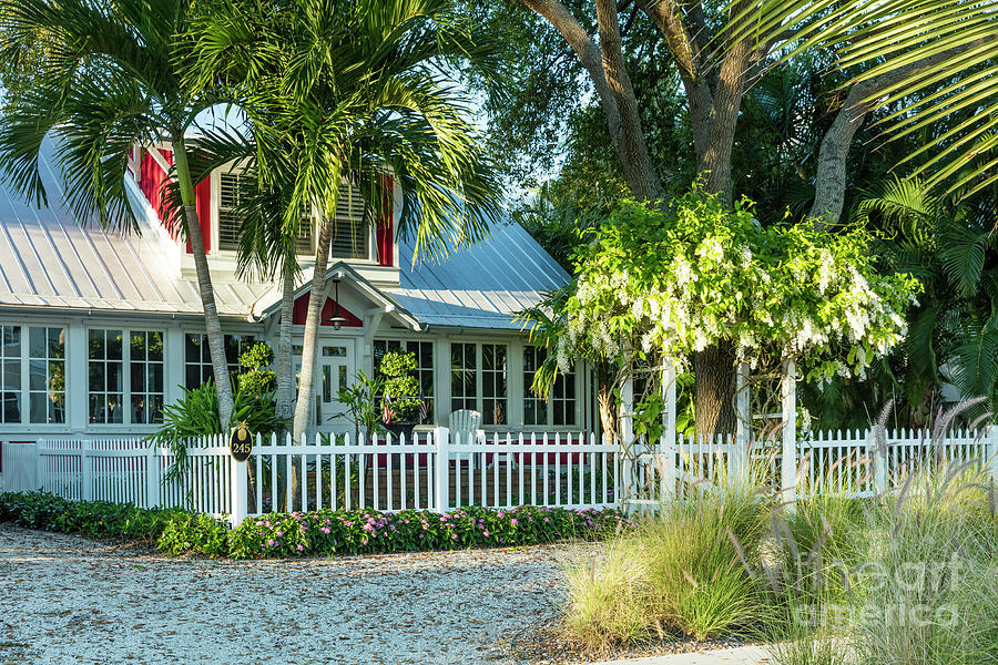 Christmas Cottage Naples Florida II Photograph by Brian Jannsen